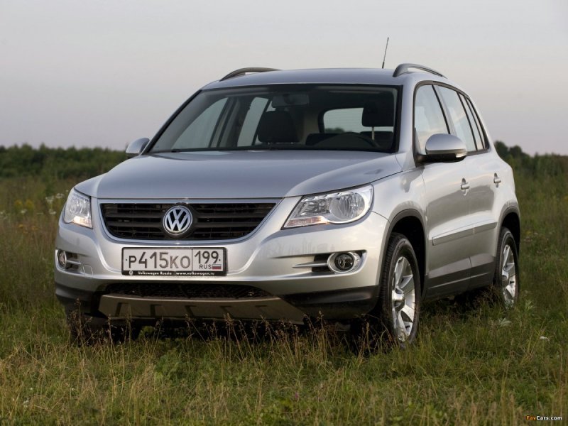 Volkswagen Tiguan 2008 сзади