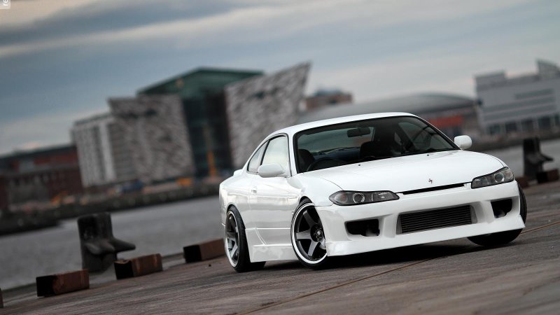 Nissan Silvia s15 белая