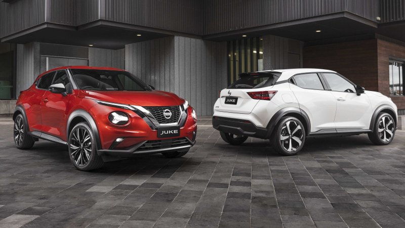 Nissan Juke 2020 желтый