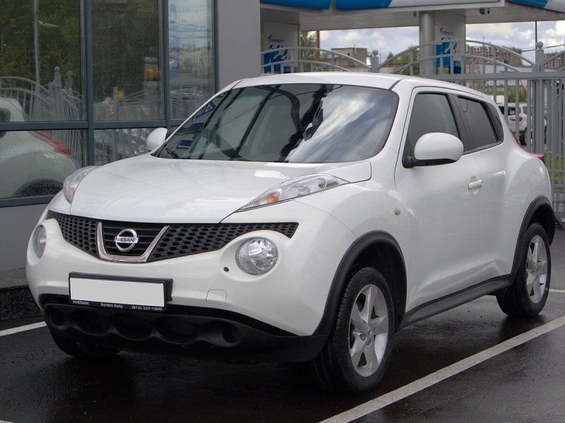 Nissan Juke 2014 белый