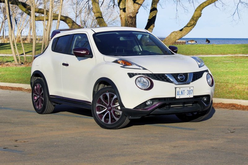 Nissan Juke 2015 белый