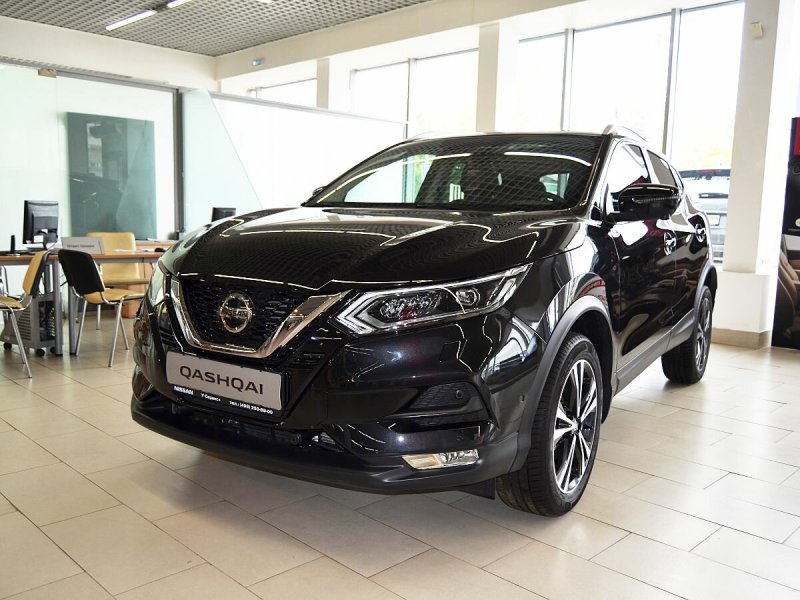 Nissan Кашкай 2014 черный