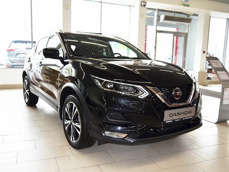 Nissan Qashqai 2010 черный