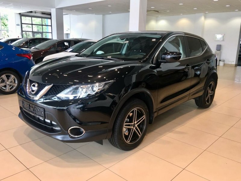 Nissan Qashqai 2014 черный