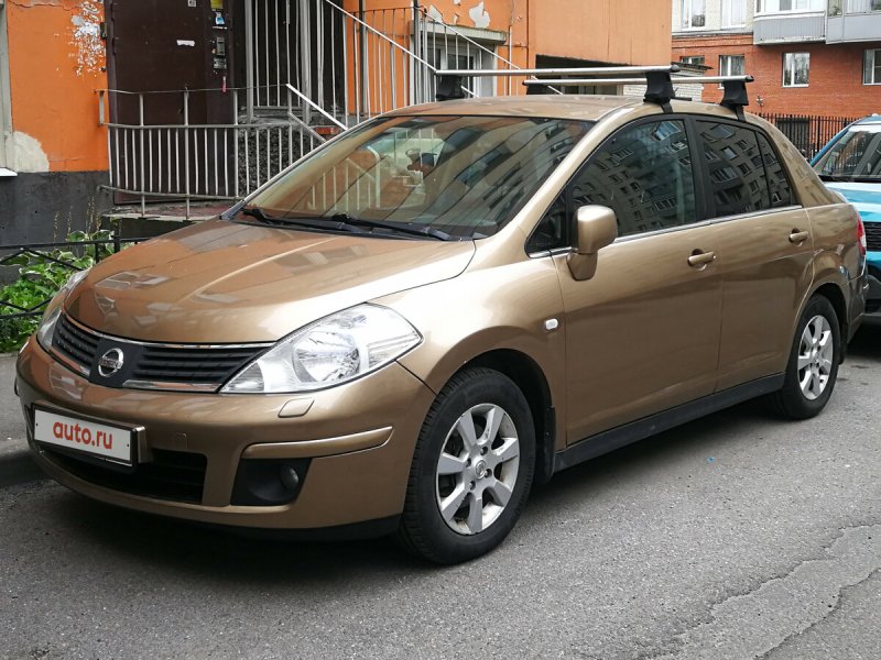 Nissan Tiida 2008 Blue