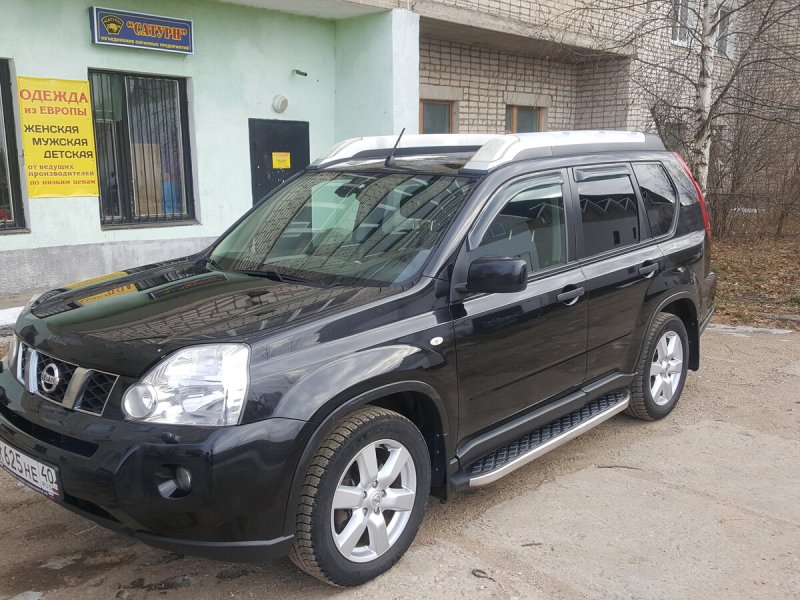 Nissan x-Trail 2007 черный