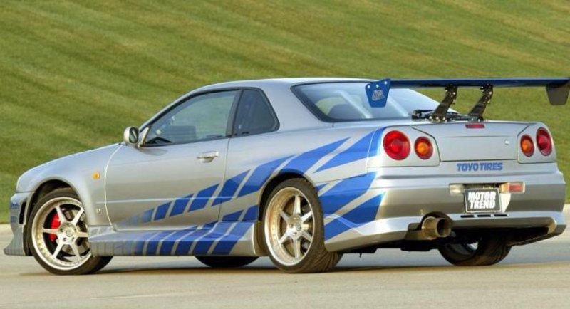 Nissan Skyline GTR r34 Форсаж 2