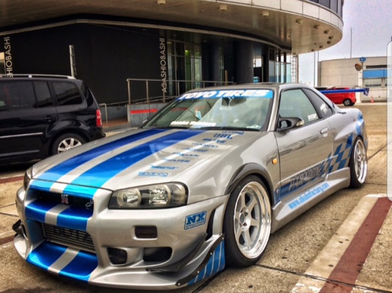 Nissan Skyline GTR r34 Paul Walker