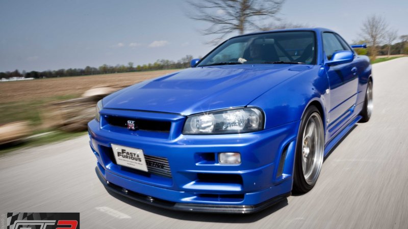 Nissan Skyline GTR 34 Форсаж