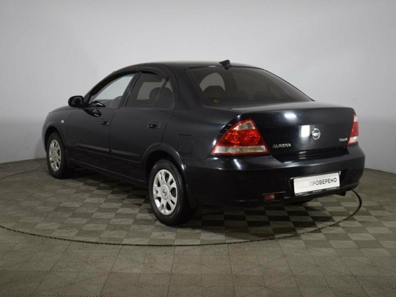 Nissan Almera 2007 черный