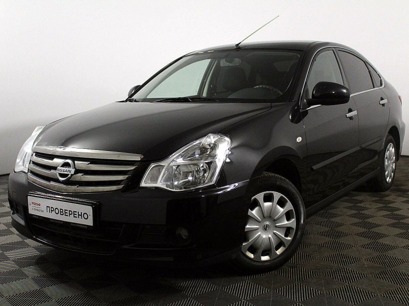 Nissan Almera 2014 черный