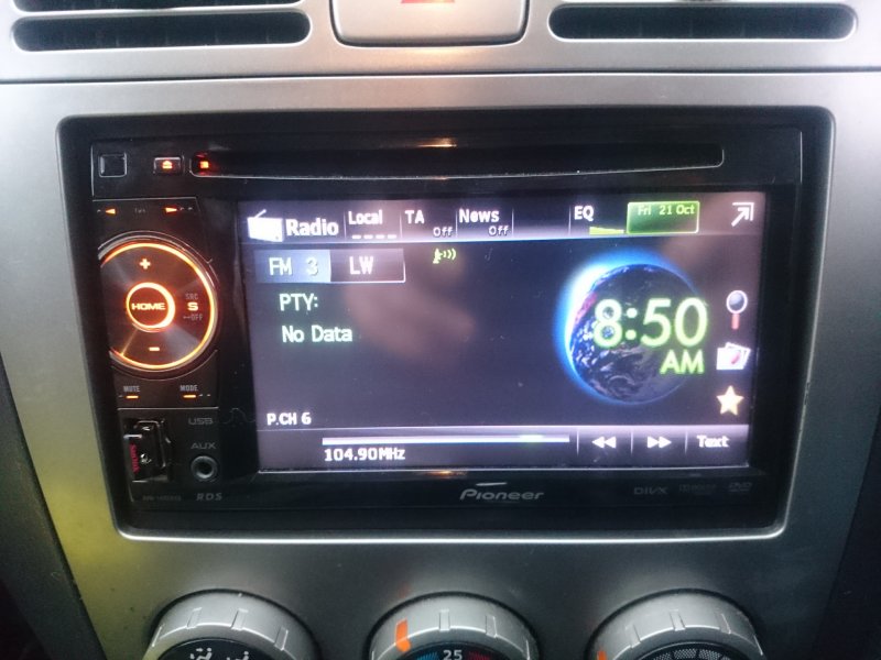 Pioneer Ниссан 2din