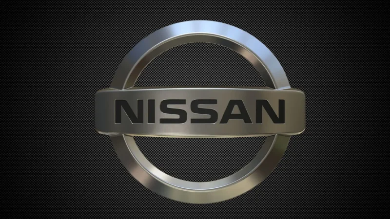 Nissan logo 3d model