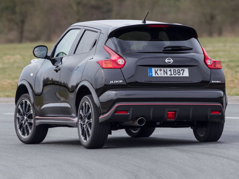 Nissan Juke 2014 сзади