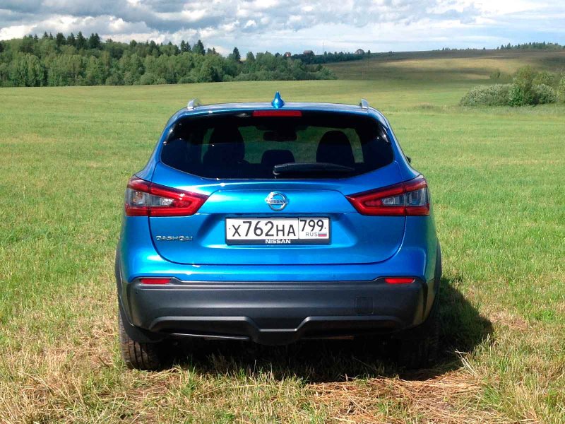 Nissan Qashqai 2019 сзади