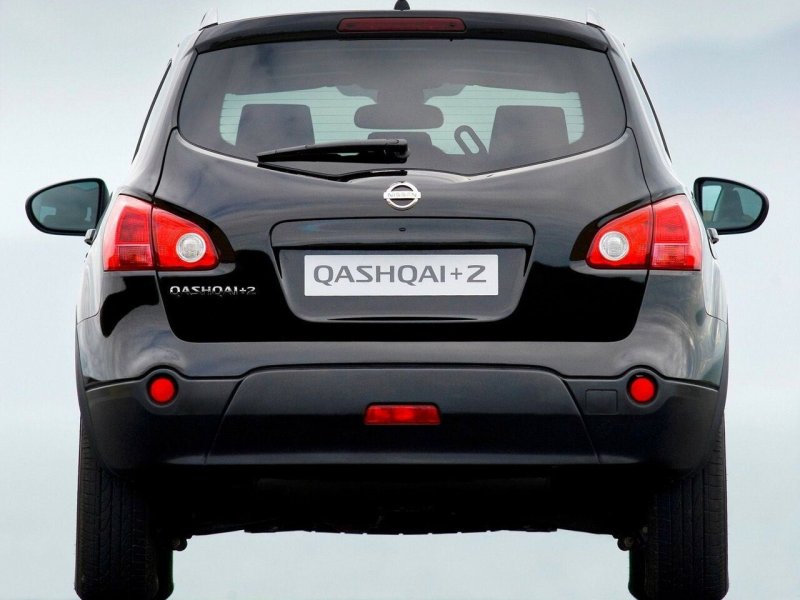 Nissan Qashqai j10 сзади