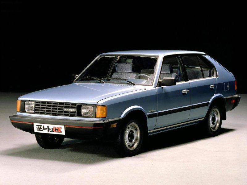 Hyundai Pony Hatchback '1982–90