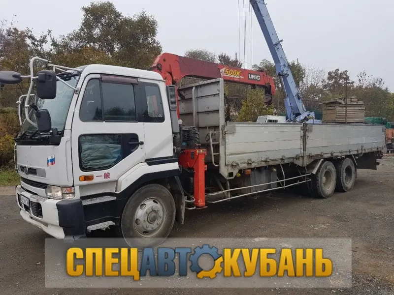 Nissan Diesel манипулятор 5т