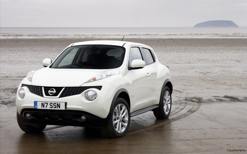 Nissan Juke 2012 белый