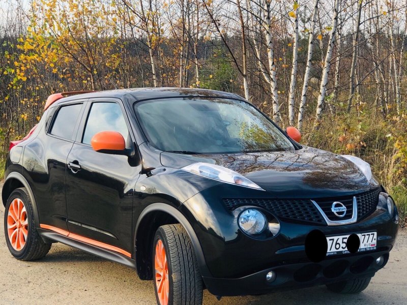 Nissan Juke 2014 черный