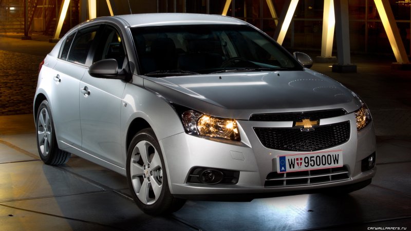 Cruze Chevrolet 2014 черный