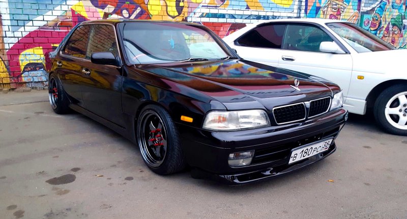 Nissan Laurel c34 черный