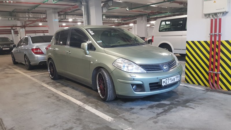 Nissan Tiida 2008 тюнинг