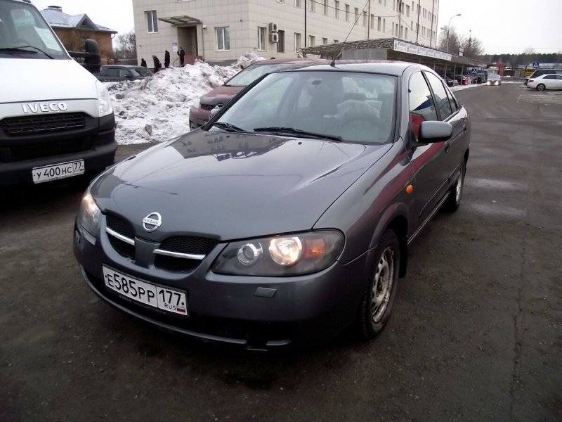 Nissan Almera n16 2004 Рестайлинг