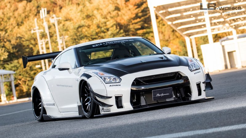 Nissan GTR r35 Liberty walk