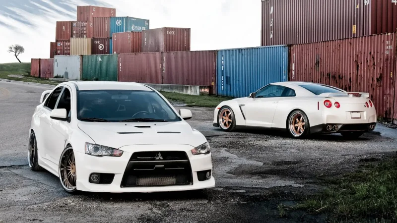 Mitsubishi Lancer Evolution 10 4k