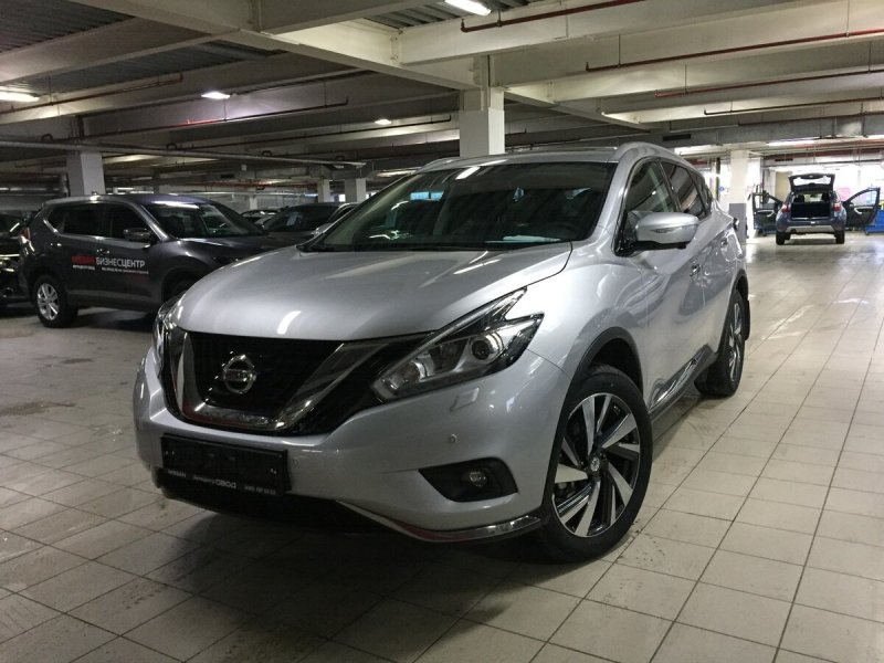 Nissan Murano серебро 2008