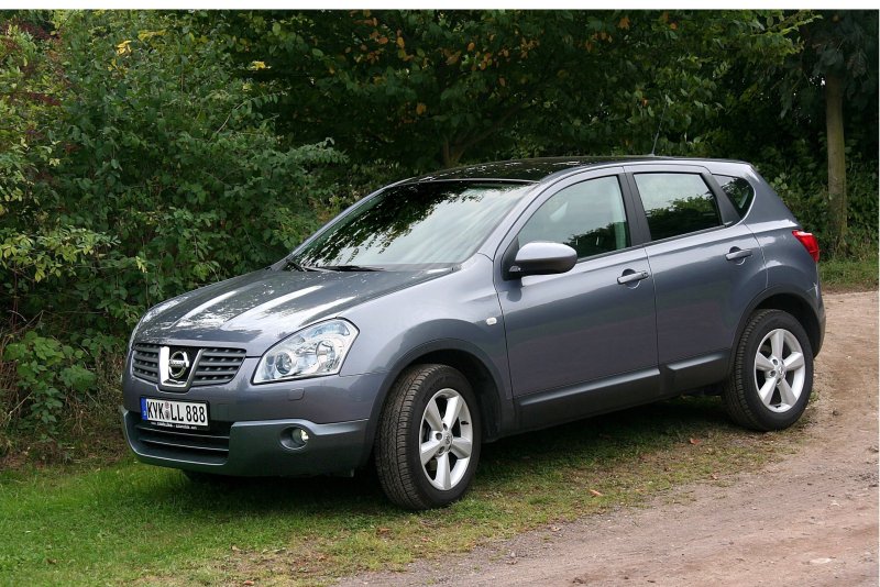 Nissan Qashqai 2008 черный