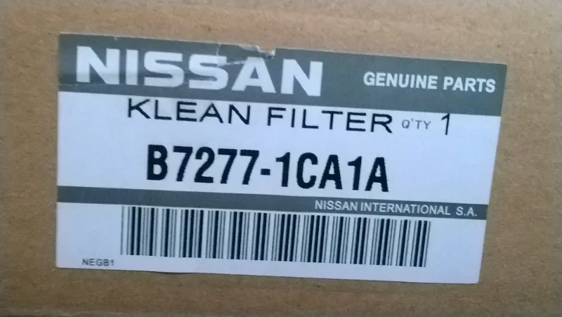 Nissan b72771ca1a фильтр