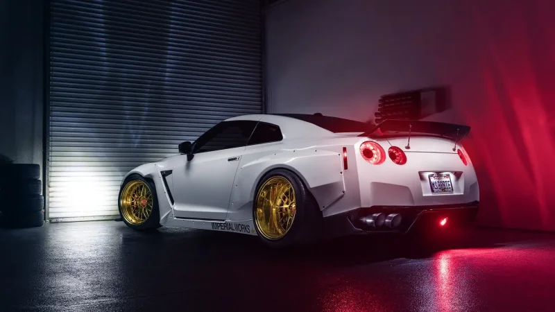 Nissan GTR 4к