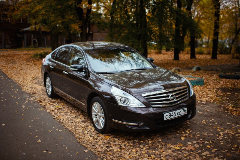 Nissan Teana j32 черная