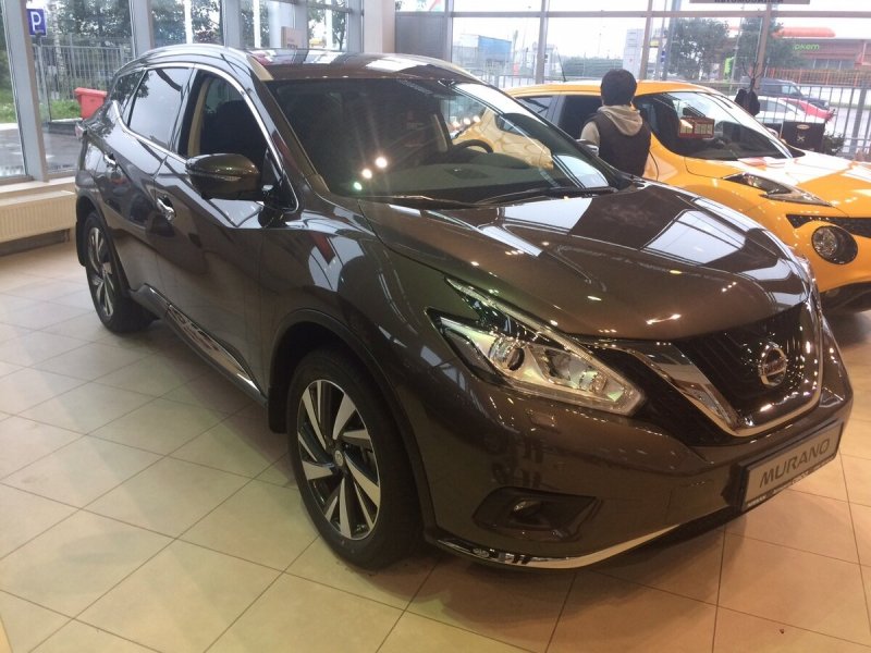 Nissan Murano 2017 коричневый