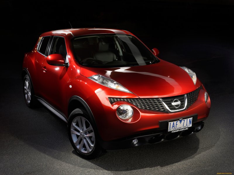 Nissan Juke красный 2014