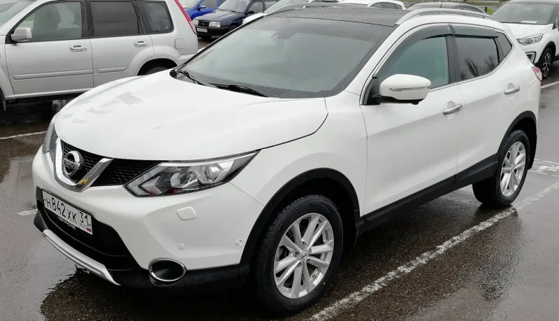 Nissan Qashqai 2014 белый