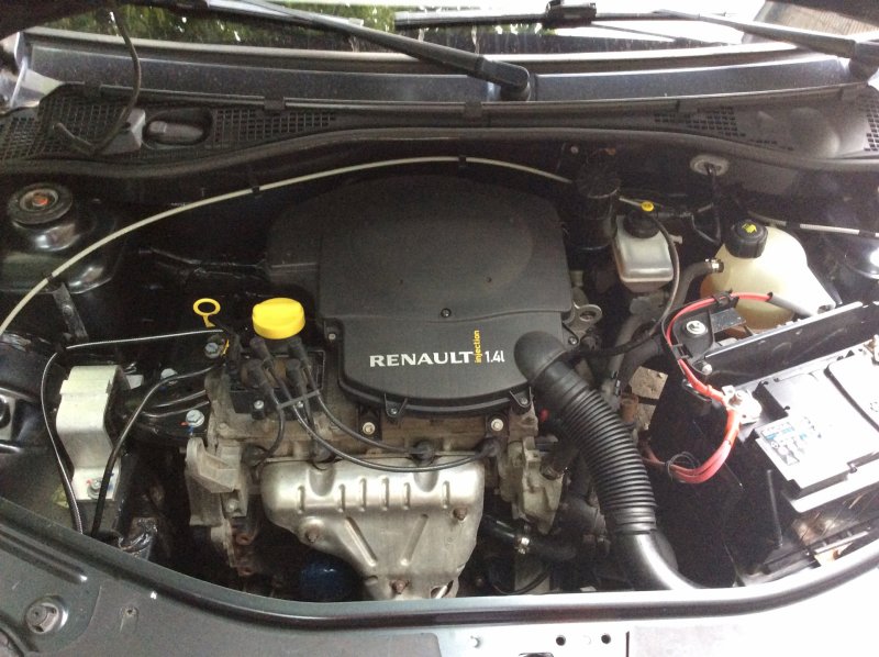 Renault Logan 1.4 мотор