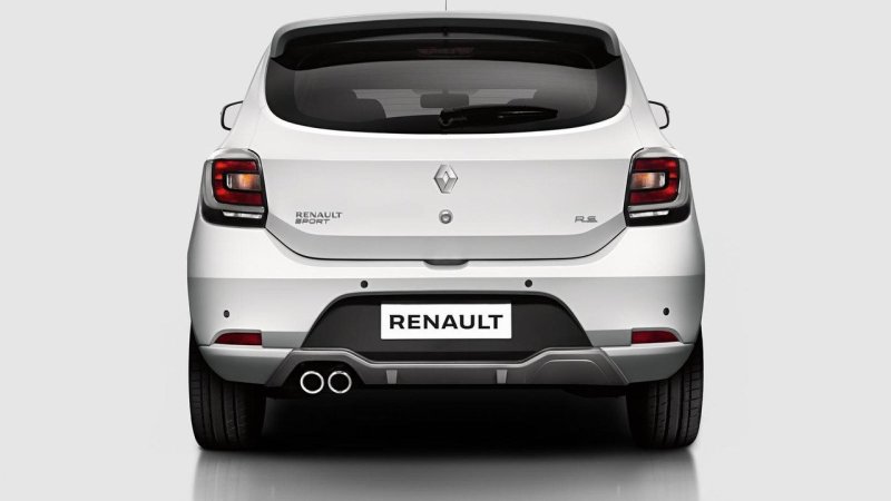 Renault Sandero сзади