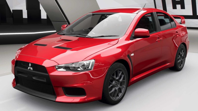 Mitsubishi Lancer Evolution 10 Red