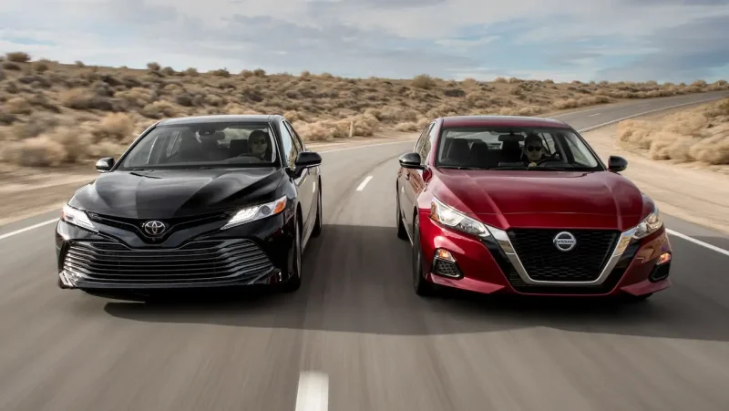 Toyota Camry vs Nissan Altima