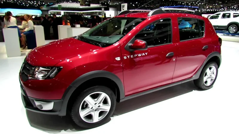 Renault Sandero Stepway бордовый