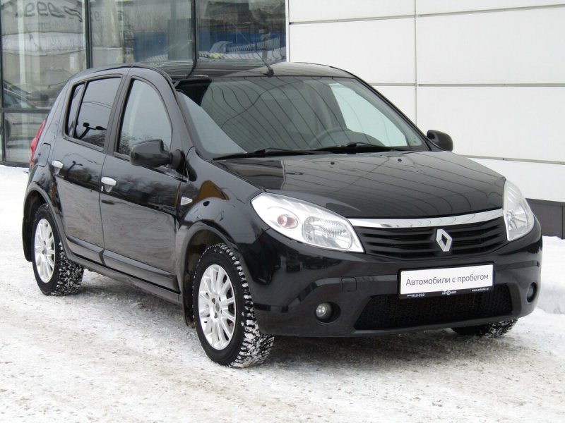 Renault Sandero Stepway черный