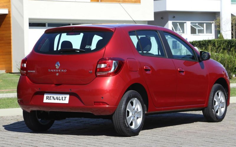 Renault Sandero Stepway красный