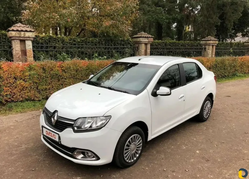 Renault Logan 2 белый