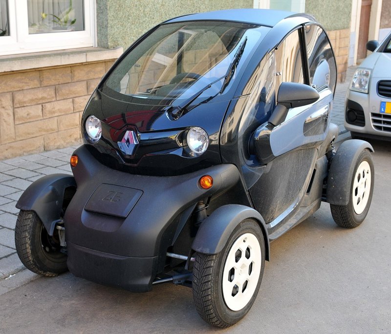 Renault Twizy z.e. Cargo.