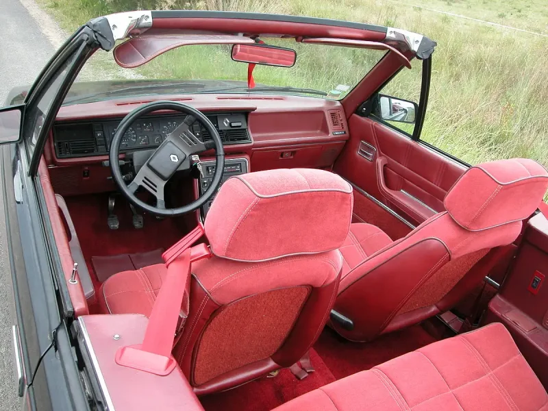 Renault 9 Alliance 1987 Interior