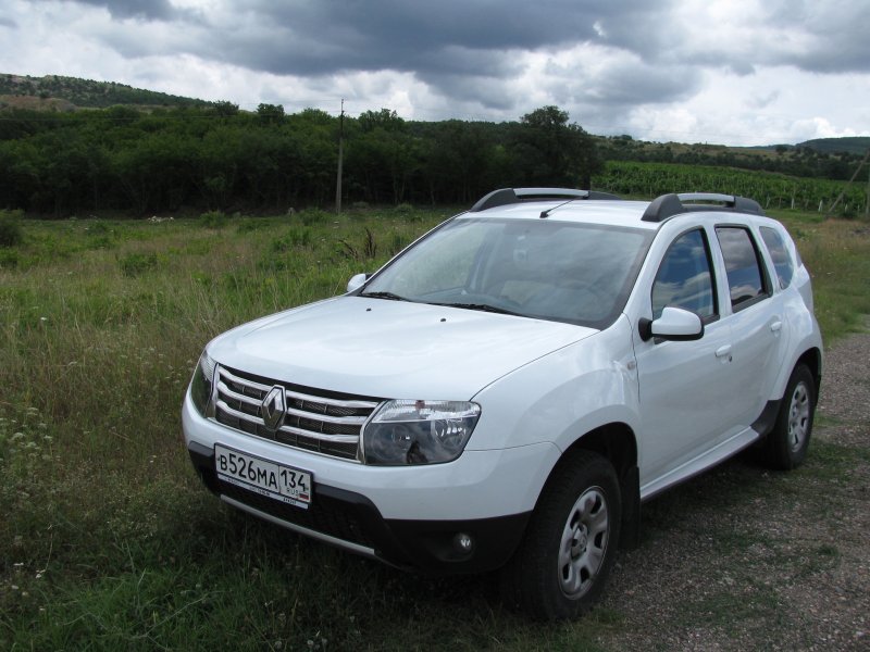 Renault Duster 2015 белый