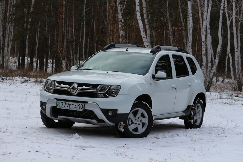 Renault Duster белый 2016